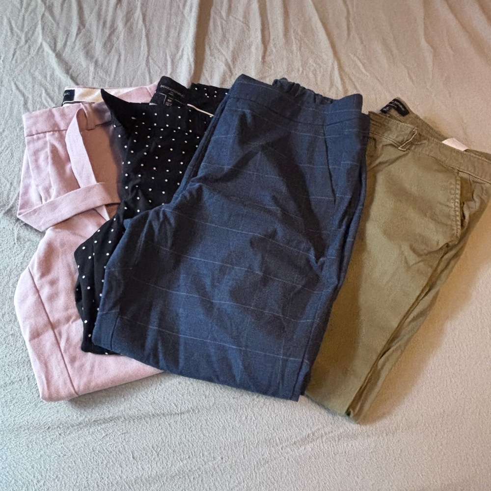 ✨ 4 pairs of Banana Republic work attire pants!